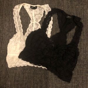 Set of two bralettes